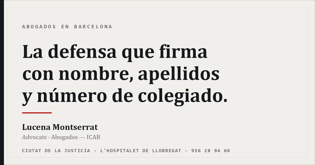 Advocats Lucena Montserrat