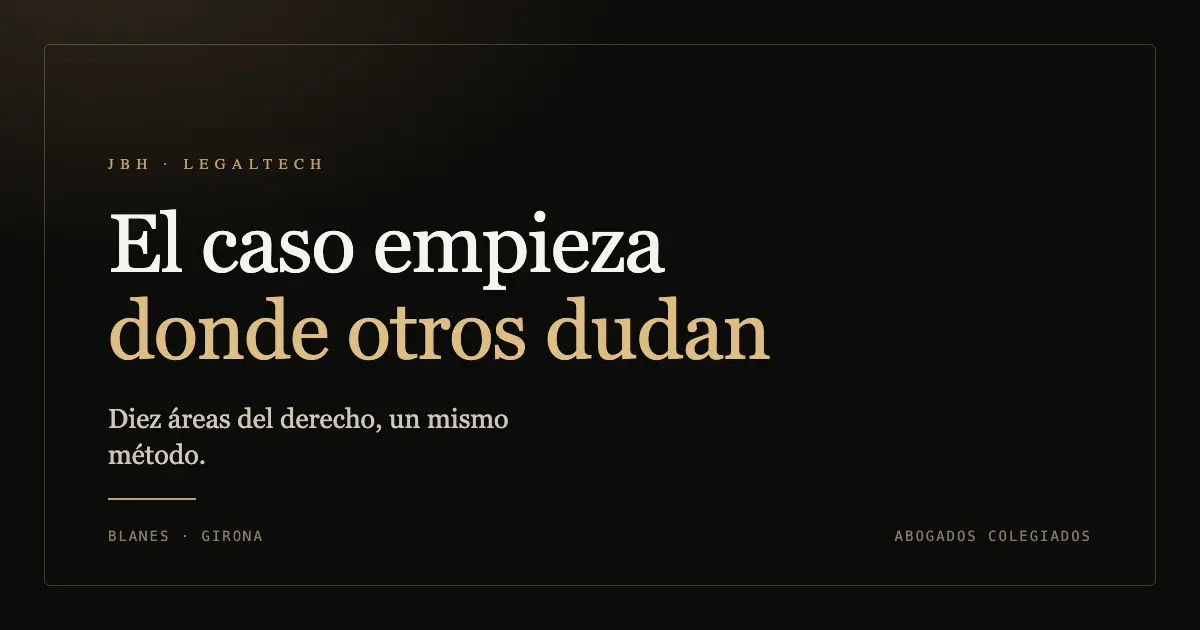 JBH Asesoría Legal