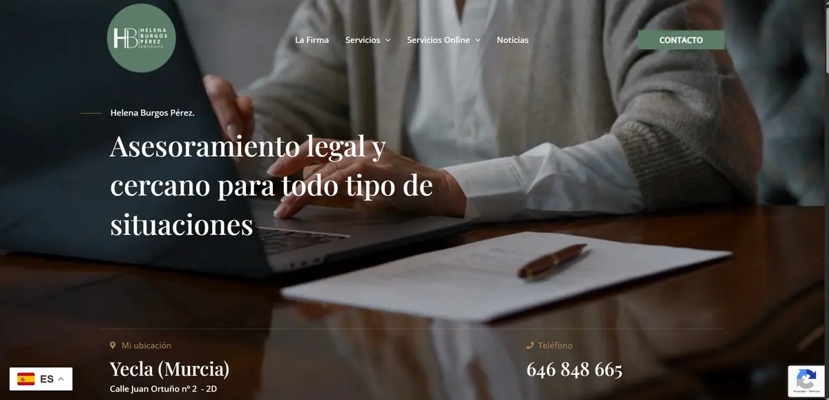 helena Burgos Pérez - Abogada en Yecla y especialista en mediación