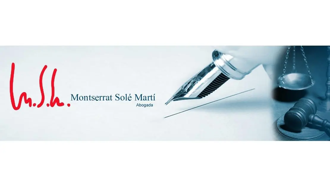 MONTSERRAT SOLÉ MARTÍ ABOGADA