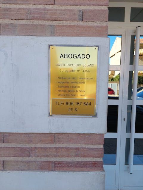 Abogado Javier Espadero - Cita Previa